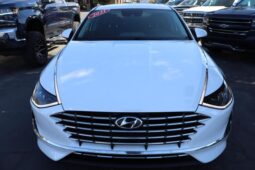 
										2021 Hyundai Sonata Hybrid Blue Sedan 4D full									