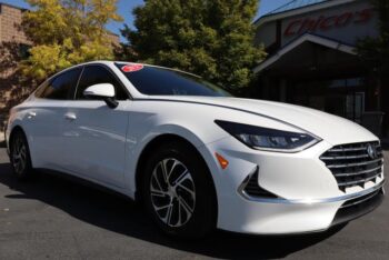 2021 Hyundai Sonata Hybrid Blue Sedan 4D